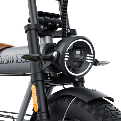 COSWHEEL CT20 | Fat Bike électrique tout-terrain 20” | 1000W | V-max 25 km/h | Autonomie 90 km - Nova Bikes