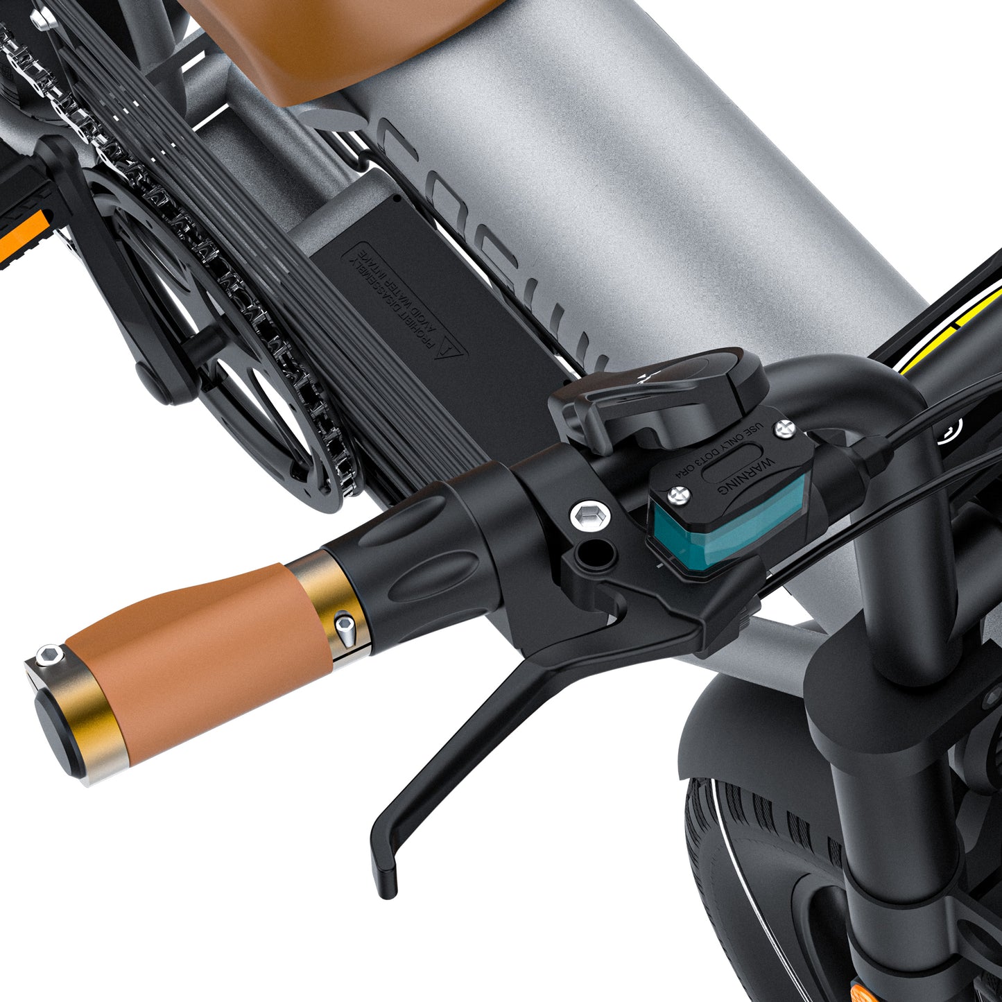 COSWHEEL CT20 | Fat Bike électrique tout-terrain 20” | 1000W | V-max 25 km/h | Autonomie 90 km - Nova Bikes