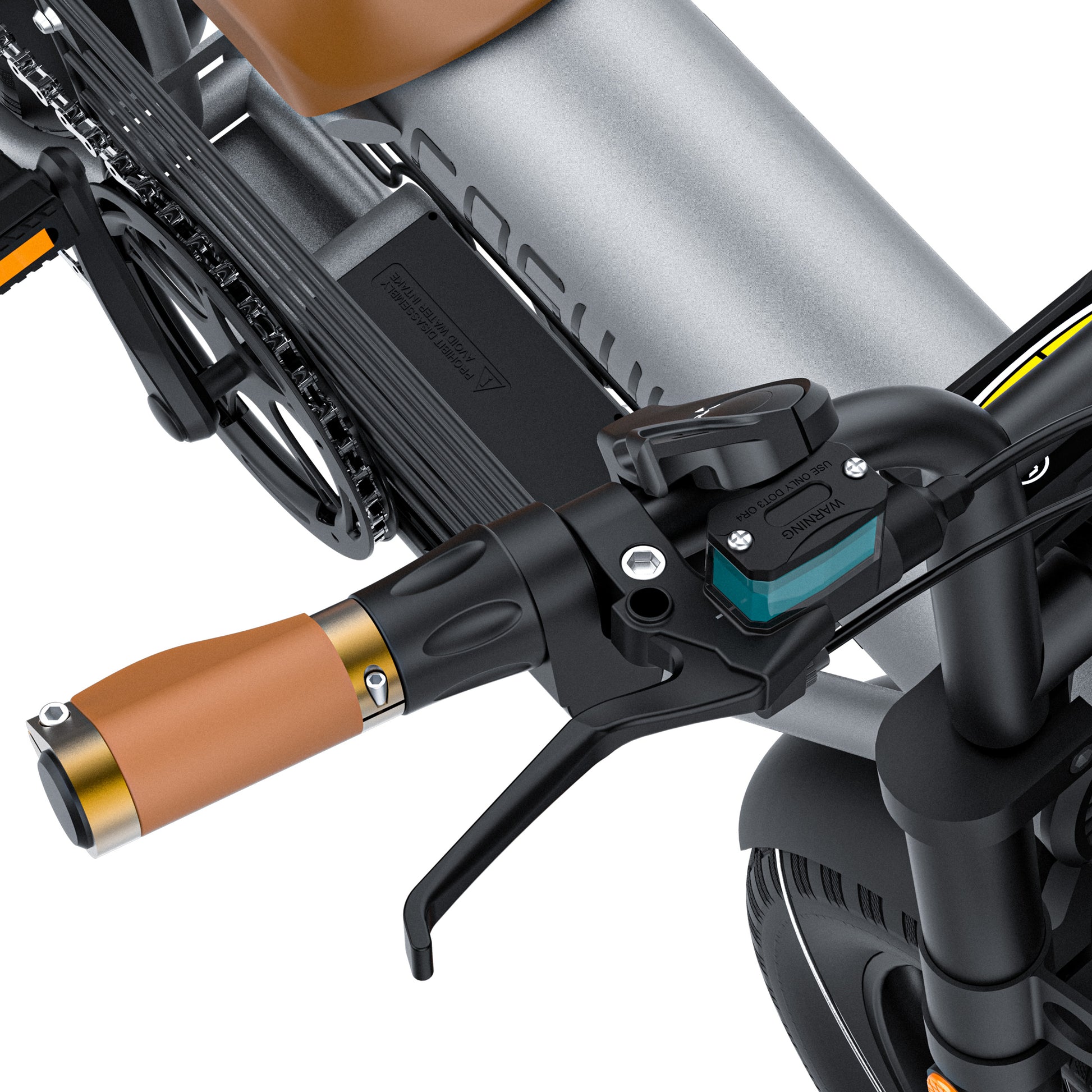 COSWHEEL CT20 | Fat Bike électrique tout-terrain 20” | 1000W | V-max 25 km/h | Autonomie 90 km - Nova Bikes
