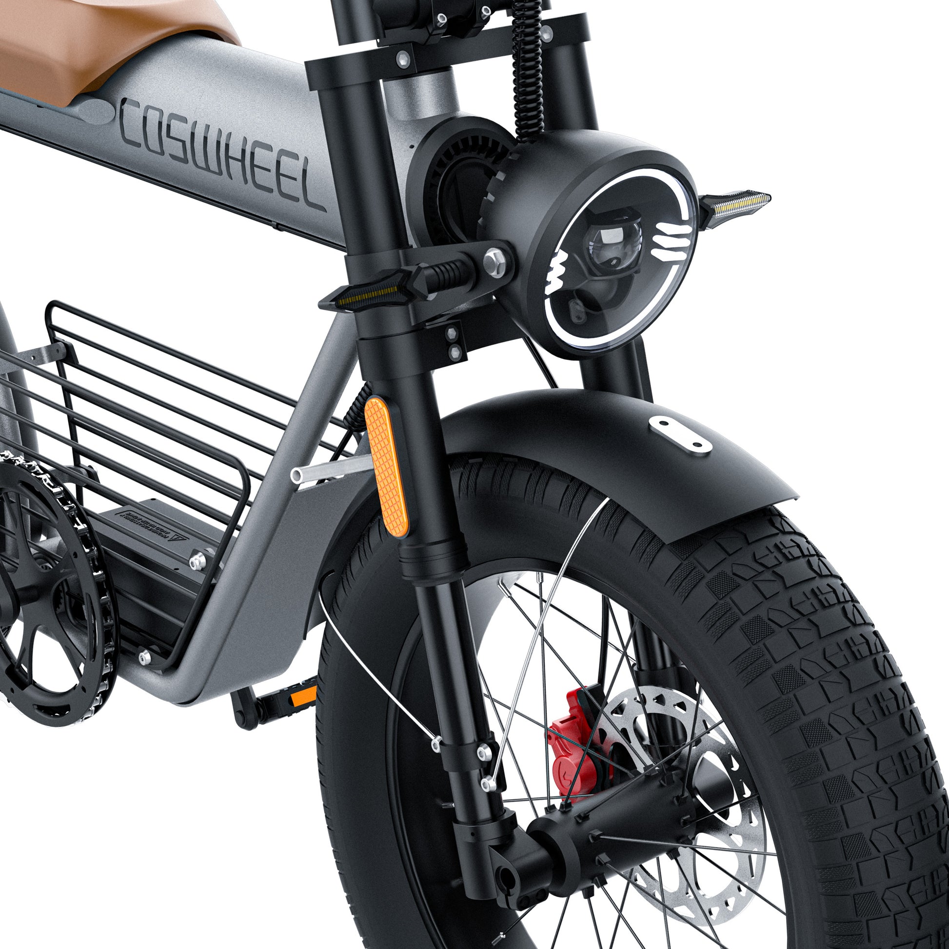COSWHEEL CT20 | Fat Bike électrique tout-terrain 20” | 1000W | V-max 25 km/h | Autonomie 90 km - Nova Bikes