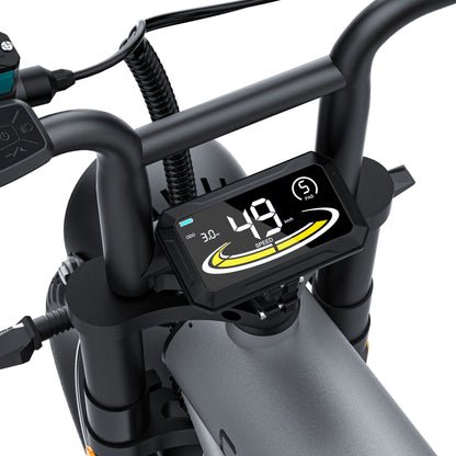 COSWHEEL CT20 | Fat Bike électrique tout-terrain 20” | 1000W | V-max 25 km/h | Autonomie 90 km - Nova Bikes