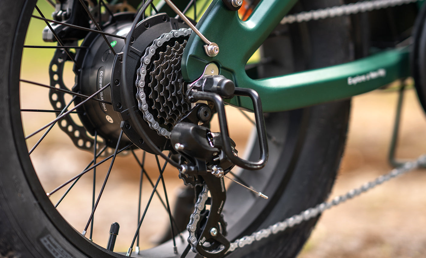 ENGWE EP‑2 3.0 Boost | Vélo électrique pliant Fat bike 20" | Freins à disques hydrauliques | Autonomie 120 km