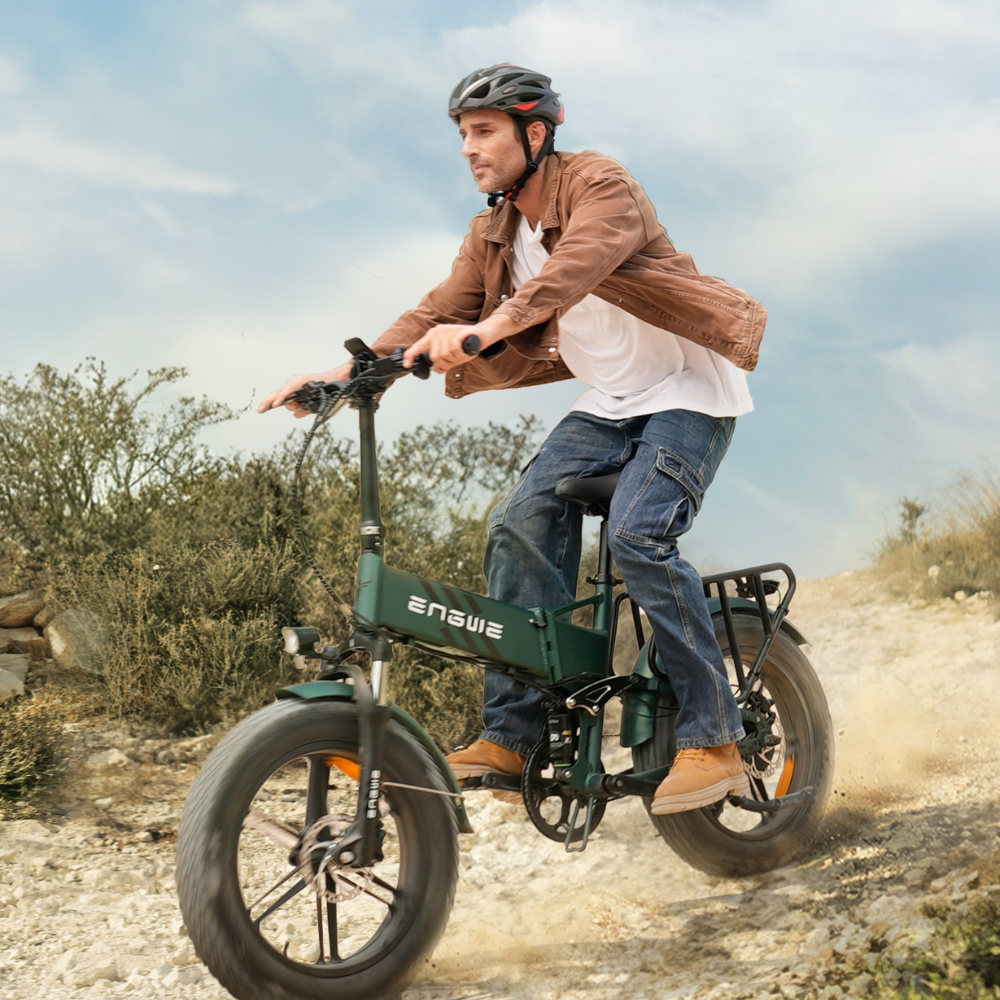 ENGWE Engine Pro 2.0 | Vélo électrique pliant tout-terrain 20" Fat Bike | Autonomie 110 km - Nova Bikes