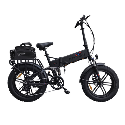 ENGWE Engine X | Vélo électrique pliant 20" Fat Bike | Suspension avant/arrière | Autonomie 120 km - Nova Bikes