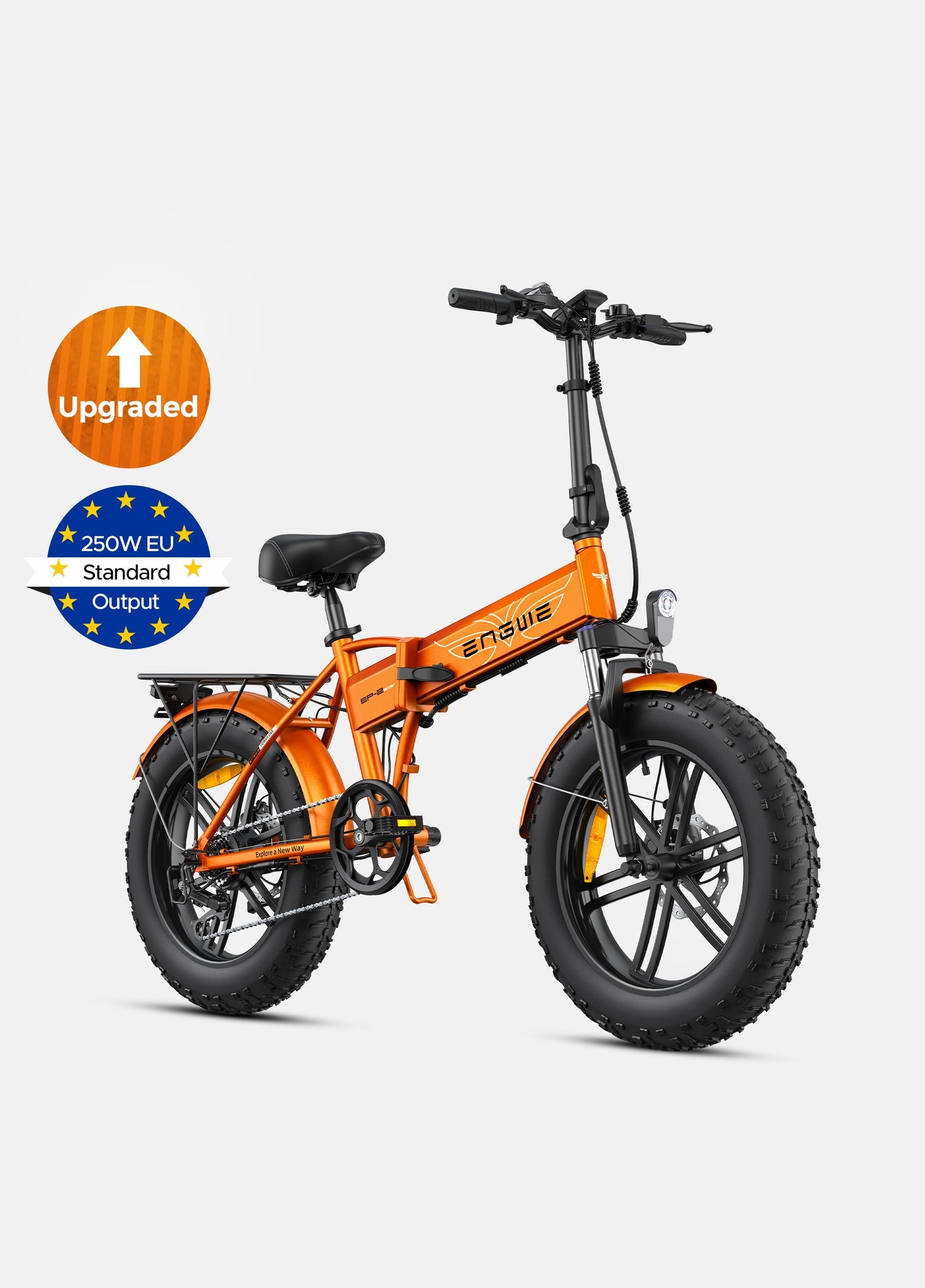 ENGWE EP-2 Boost | Vélo électrique pliant tout-terrain 20" | Autonomie 120 km - Nova Bikes