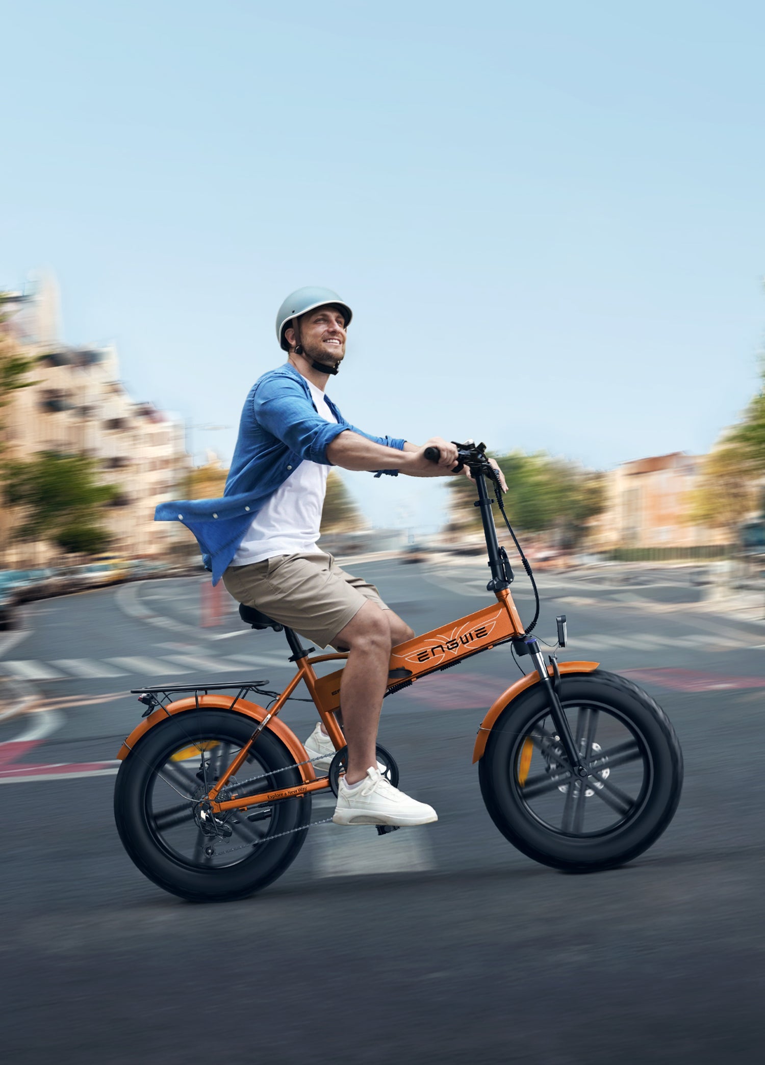 ENGWE EP-2 Boost | Vélo électrique pliant tout-terrain 20" | Autonomie 120 km - Nova Bikes