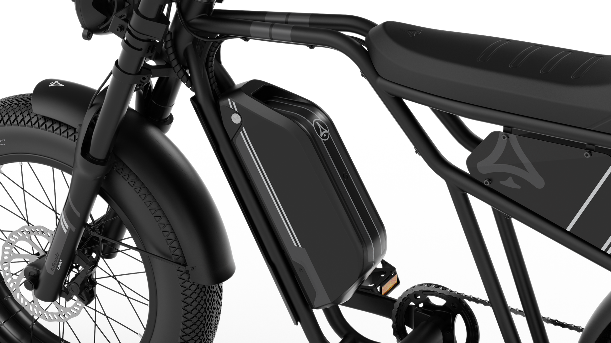 A-SPADZ Cavet Air | Vélo électrique Fat bike 20" | Freins à disques hydrauliques | Autonomie 100 km - Nova Bikes