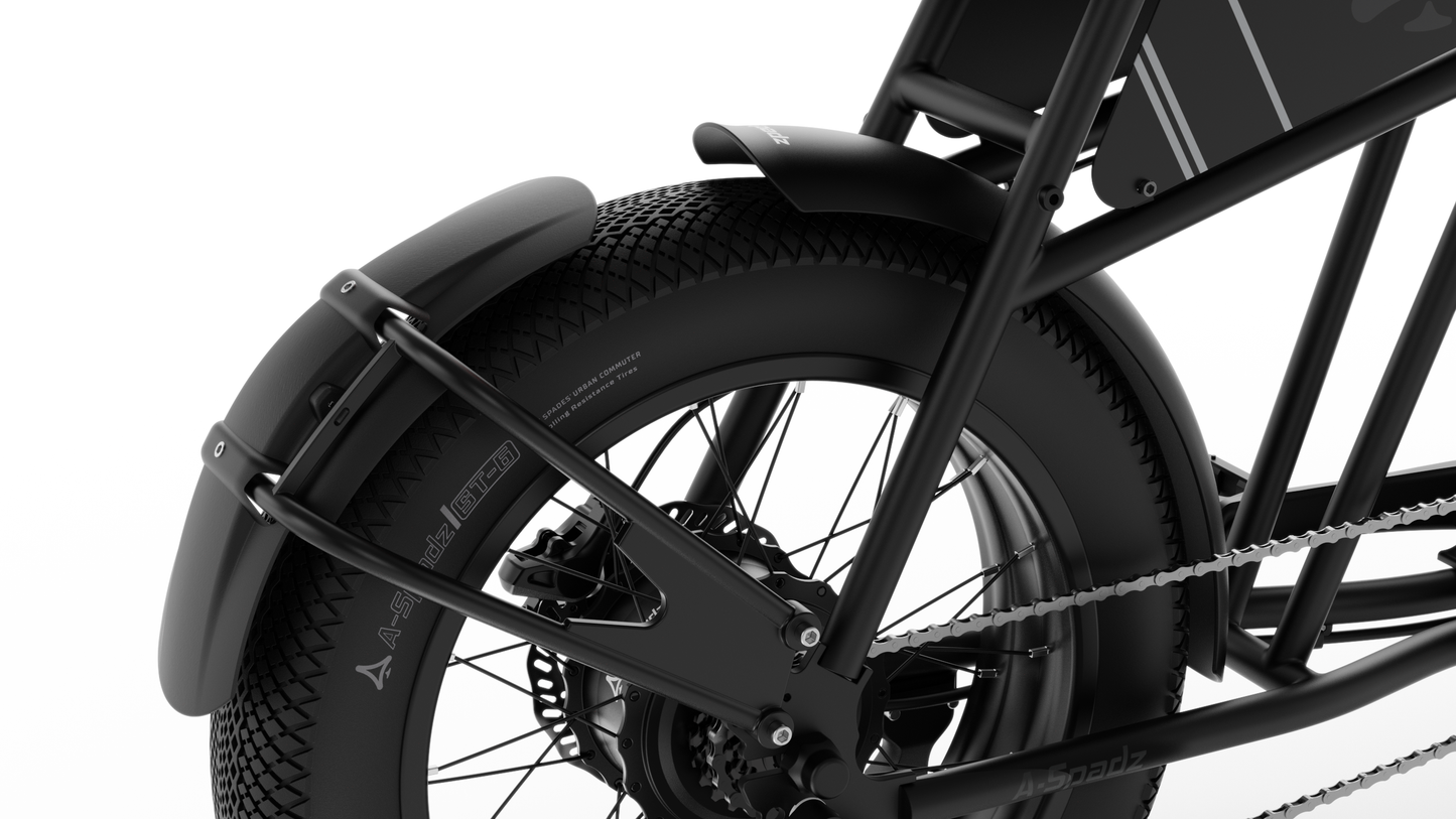 A-SPADZ Cavet Air | Vélo électrique Fat bike 20" | Freins à disques hydrauliques | Autonomie 100 km - Nova Bikes