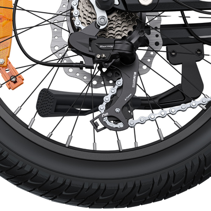 ENGWE L20 3.0 Boost | Vélo électrique pliant 20" à suspension complète | Batterie 48V 13,5Ah | Capteur de couple | Autonomie 126 km - Nova Bikes