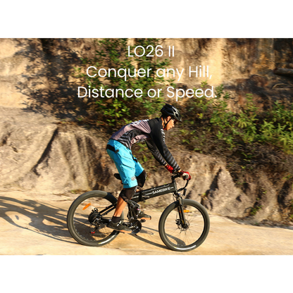 SAMEBIKE LO26-II | Vélo électrique pliant 26” tout-terrain | Autonomie 100 km - Nova Bikes