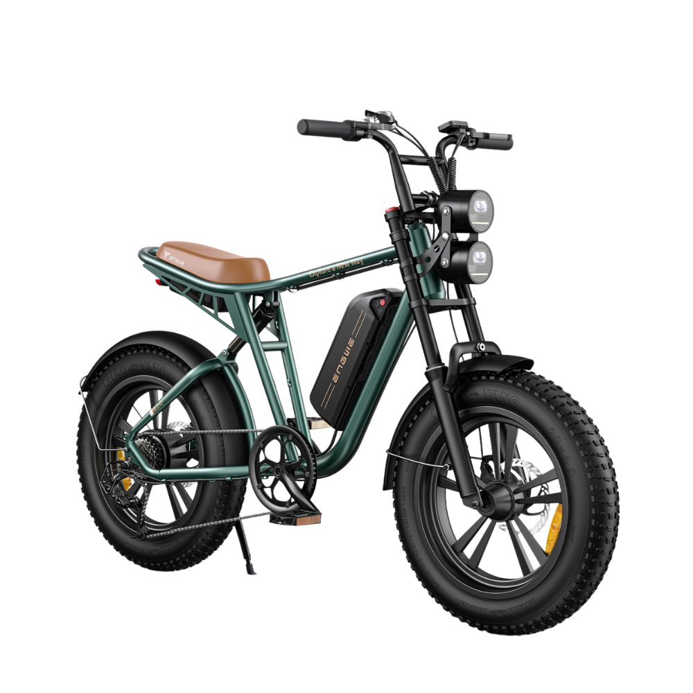 ENGWE M20 | Vélo électrique tout terrain 20" Fat Bike | Double batterie | Suspension hydraulique et à air | Autonomie 150 km - Nova Bikes