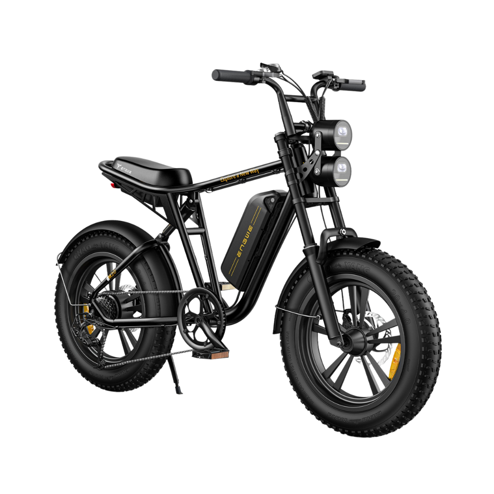 ENGWE M20 | Vélo électrique tout terrain 20" Fat Bike | Double batterie | Suspension hydraulique et à air | Autonomie 150 km - Nova Bikes