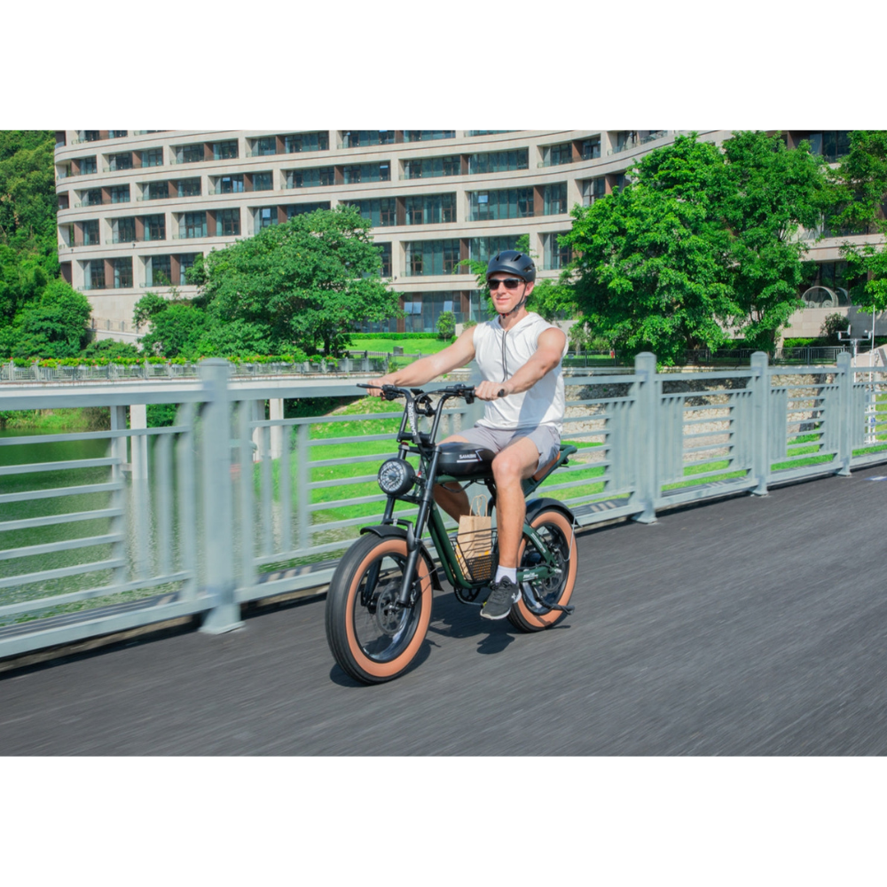SAMEBIKE M20 | Vélo électrique sport 20” Fat Bike | Autonomie 120 km - Nova Bikes