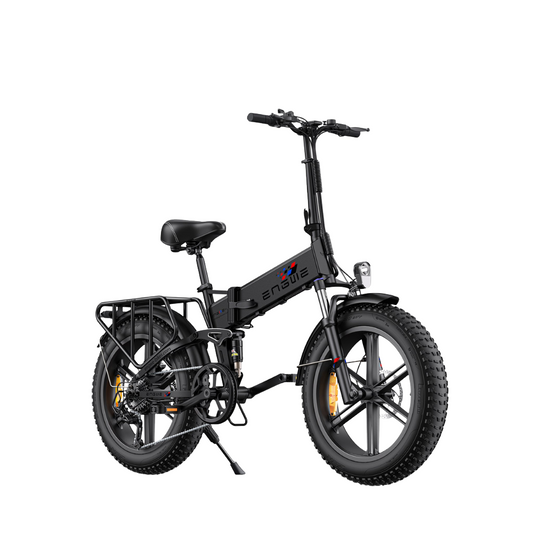 ENGWE Engine X | Vélo électrique pliant 20" Fat Bike | Suspension avant/arrière | Autonomie 120 km - Nova Bikes