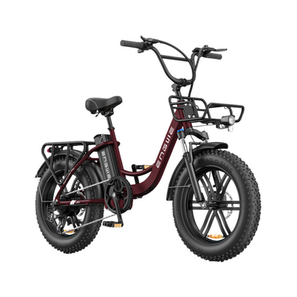 ENGWE L20 Boost | Vélo électrique urbain 20" Fat Bike | Capteur de couple | Autonomie 126 km - Nova Bikes
