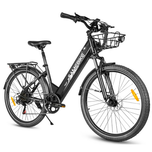 SAMEBIKE RS-A01 Pro-T | Vélo électrique urbain 27.5” | Autonomie 80 km