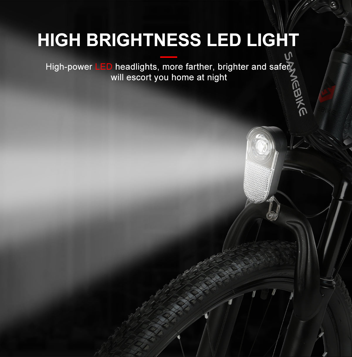 SAMEBIKE SY26-II | Vélo électrique urbain 26” | Autonomie 70 km - Nova Bikes