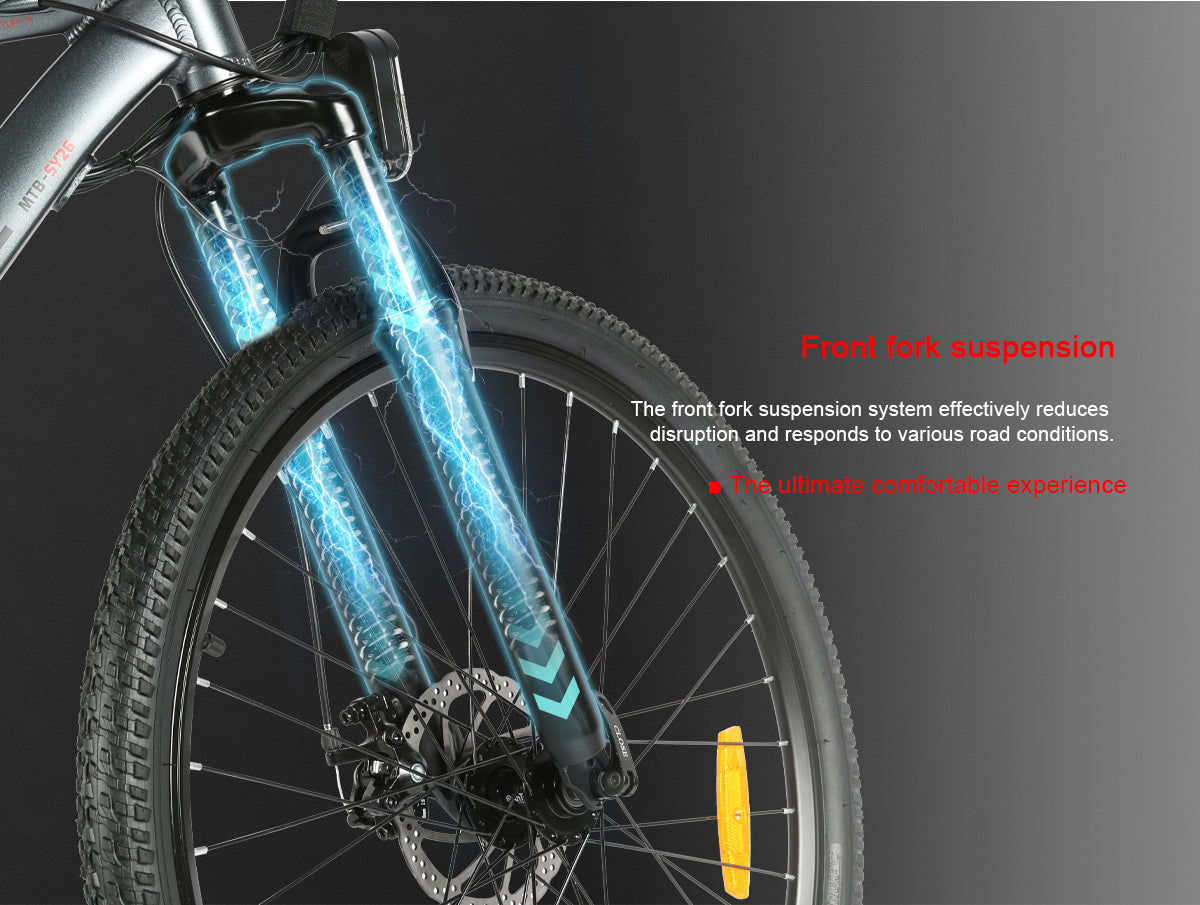 SAMEBIKE SY26-II | Vélo électrique urbain 26” | Autonomie 70 km - Nova Bikes