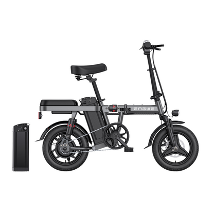 ENGWE T14 | Mini vélo électrique urbain pliant 14" | Quadruple suspension | Autonomie 80 km - Nova Bikes