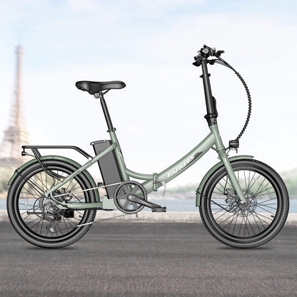 FAFREES F20 Light | Vélo électrique pliant 20" cadre ouvert | 250W | V-max 25 km/h | Autonomie 110 km - Nova Bikes