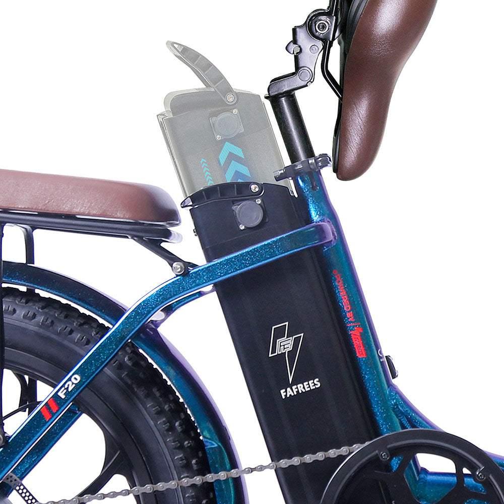 FAFREES F20 Pro | Vélo électrique pliant 20” cadre ouvert | 250W | V-max 25 km/h | Autonomie 150 km - Nova Bikes
