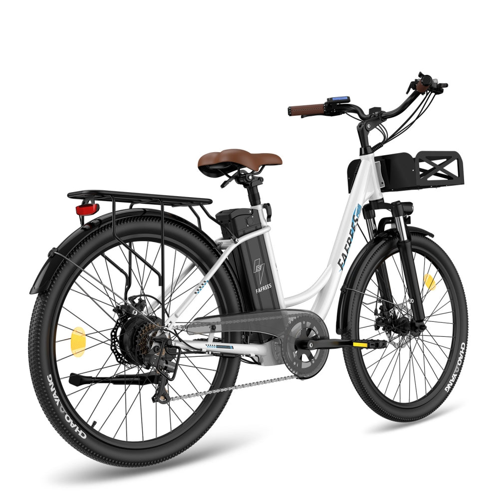 FAFREES F26 Durable | Vélo électrique de Ville 26” | 250W (380W crête) | V-max 25 km/h | Autonomie 200 km - Nova Bikes