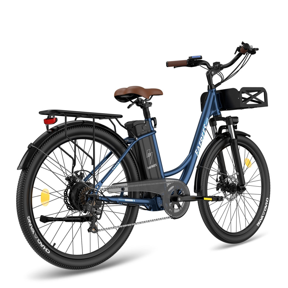 200 km mountainbike FAFREES F26 Durable | 26” City Urban Electric Bike