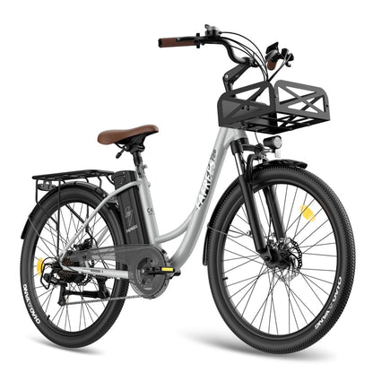 FAFREES F26 Durable | Vélo électrique de Ville 26” | 250W (380W crête) | V-max 25 km/h | Autonomie 200 km - Nova Bikes