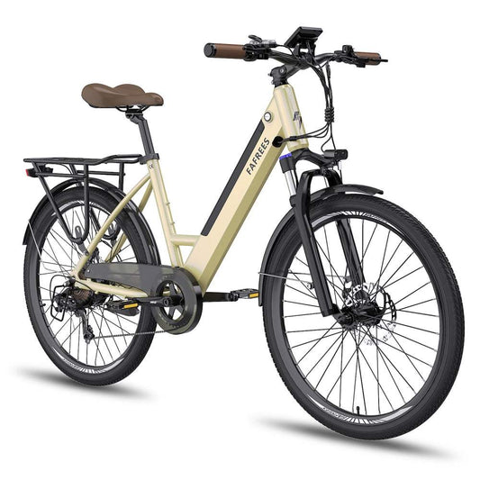 FAFREES F26 Pro | Vélo électrique de Ville 26" | 250W | V-max 25 km/h | Autonomie 110 km | Batterie 14,5Ah | Support APP - Nova Bikes