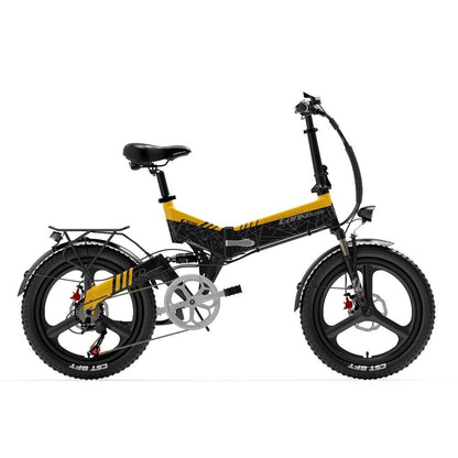 LANKELEISI G650 | Vélo électrique pliant 20" | 500W | V-max 25 km/h | Autonomie 110 km - Nova Bikes