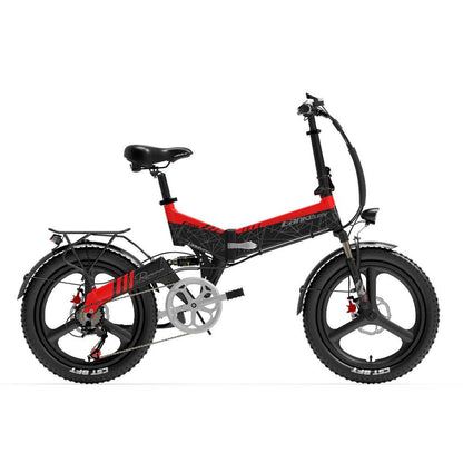 LANKELEISI G650 | Vélo électrique pliant 20" | 500W | V-max 25 km/h | Autonomie 110 km - Nova Bikes