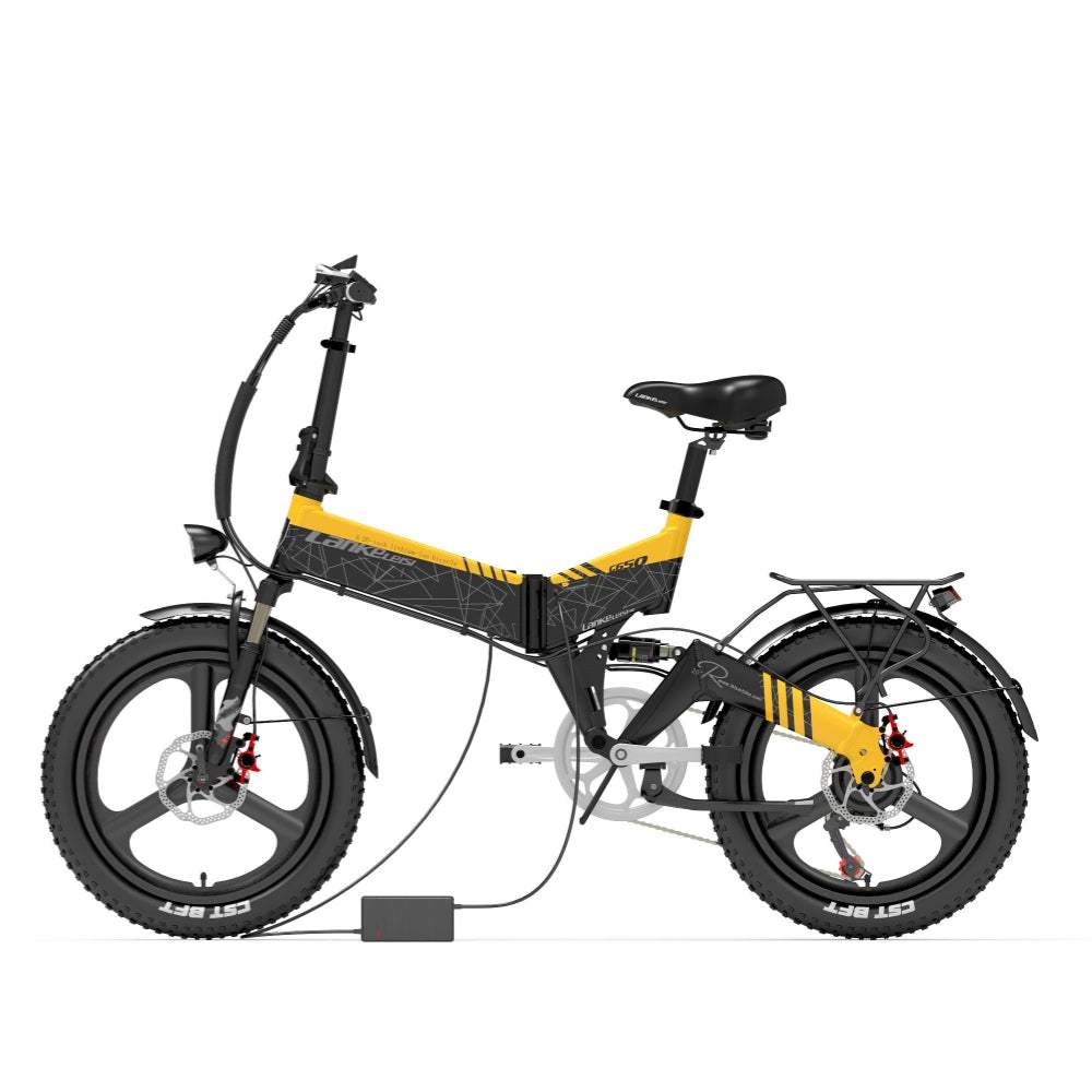 LANKELEISI G650 | Vélo électrique pliant 20" | 500W | V-max 25 km/h | Autonomie 110 km - Nova Bikes