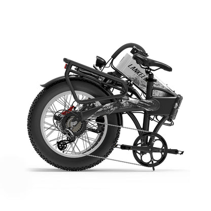 LANKELEISI X2000 MAX | Vélo électrique Fat Bike 20" pliant | 1000W Dual Motor | V-max 25 km/h | Autonomie 130 km - Nova Bikes