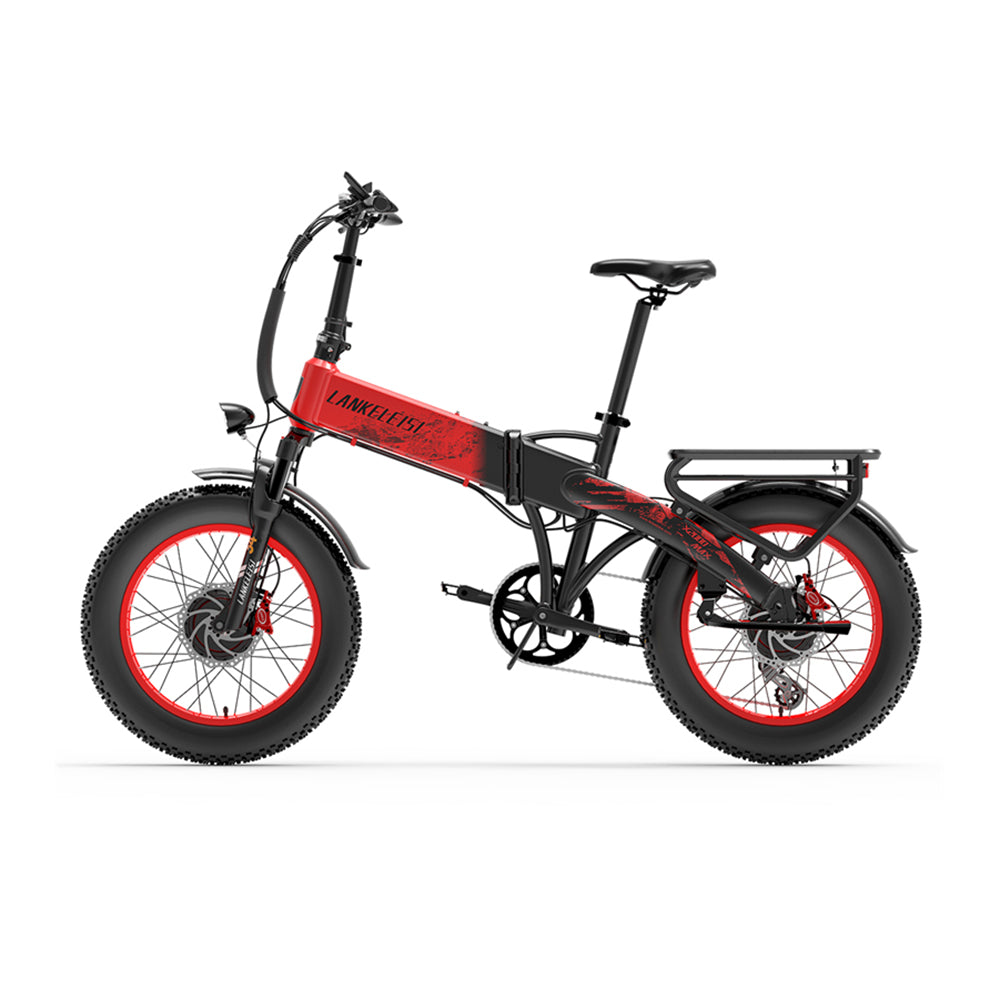 LANKELEISI X2000 MAX | Vélo électrique Fat Bike 20" pliant | 1000W Dual Motor | V-max 25 km/h | Autonomie 130 km - Nova Bikes