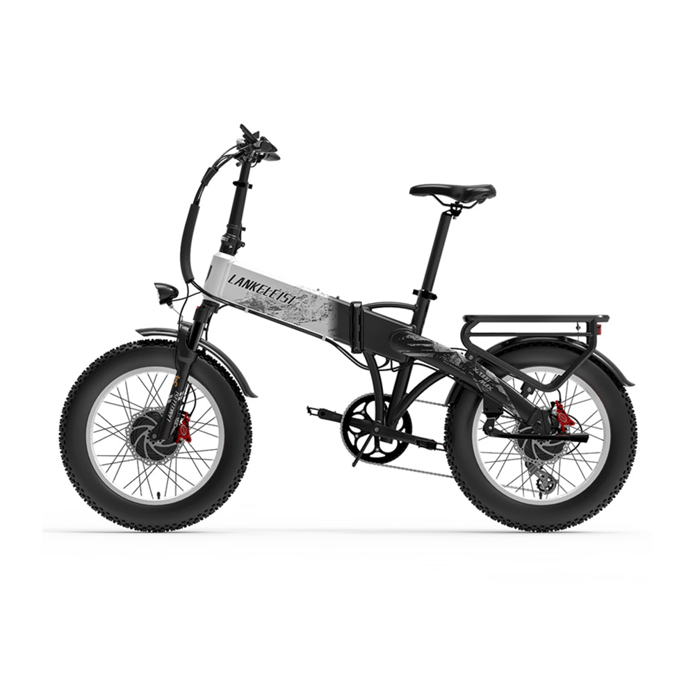 LANKELEISI X2000 MAX | Vélo électrique Fat Bike 20" pliant | 1000W Dual Motor | V-max 25 km/h | Autonomie 130 km - Nova Bikes