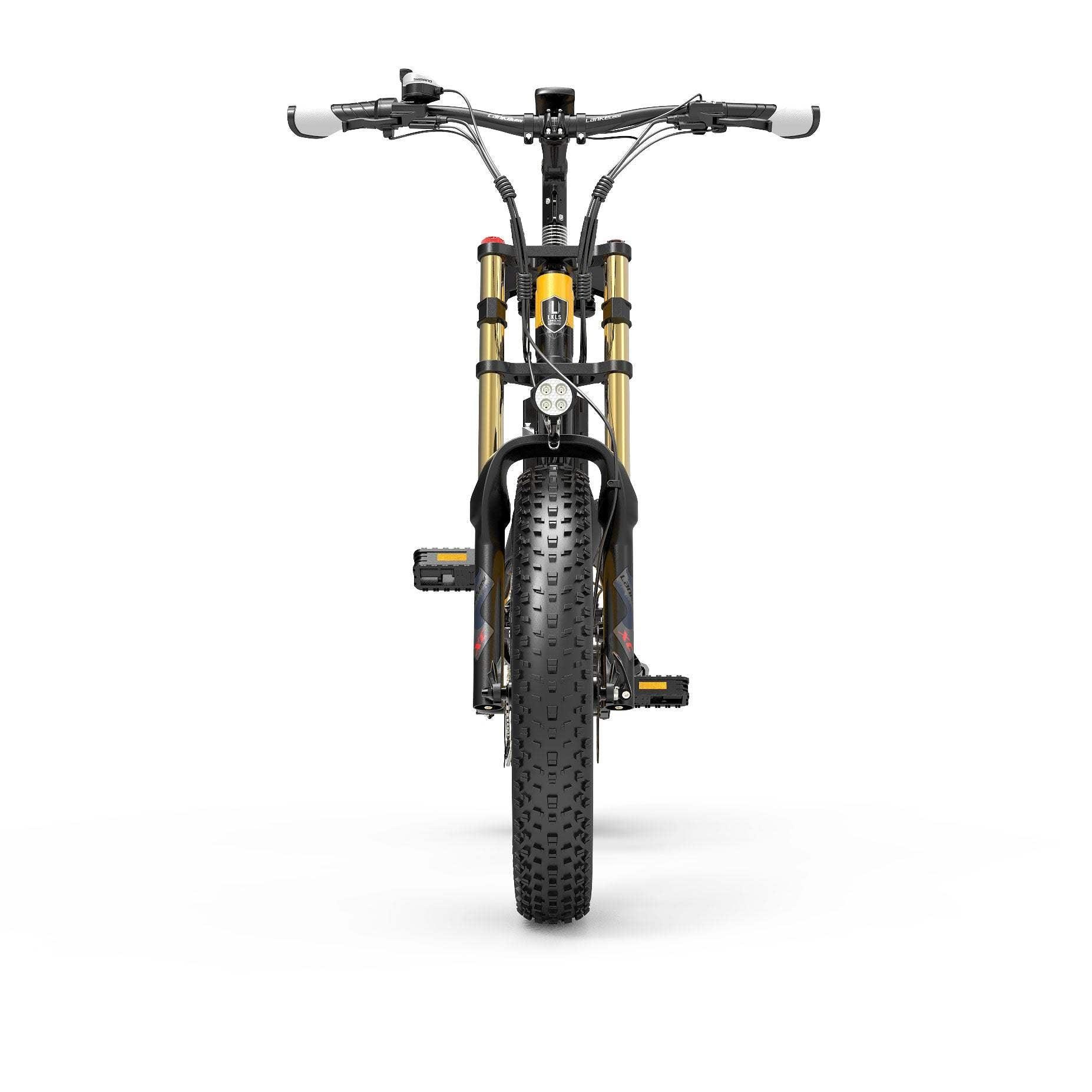 LANKELEISI X3000 PLUS | Vélo électrique VTT pliable 20" | 1000W double suspension | V-max 25 km/h | Autonomie 130 km - Nova Bikes