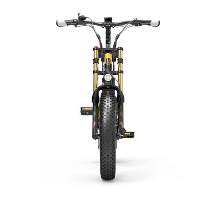 LANKELEISI X3000 PLUS | Vélo électrique VTT pliable 20" | 1000W double suspension | V-max 25 km/h | Autonomie 130 km - Nova Bikes