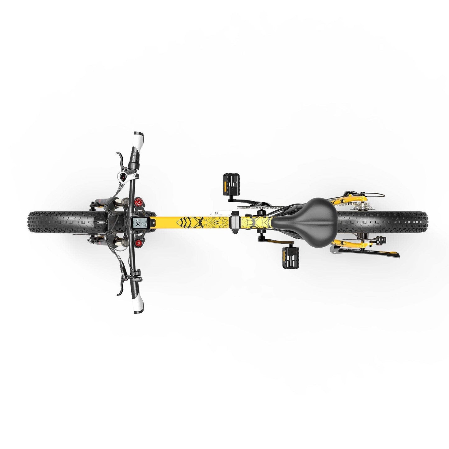LANKELEISI X3000 PLUS | Vélo électrique VTT pliable 20" | 1000W double suspension | V-max 25 km/h | Autonomie 130 km - Nova Bikes