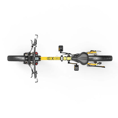 LANKELEISI X3000 PLUS | Vélo électrique VTT pliable 20" | 1000W double suspension | V-max 25 km/h | Autonomie 130 km - Nova Bikes