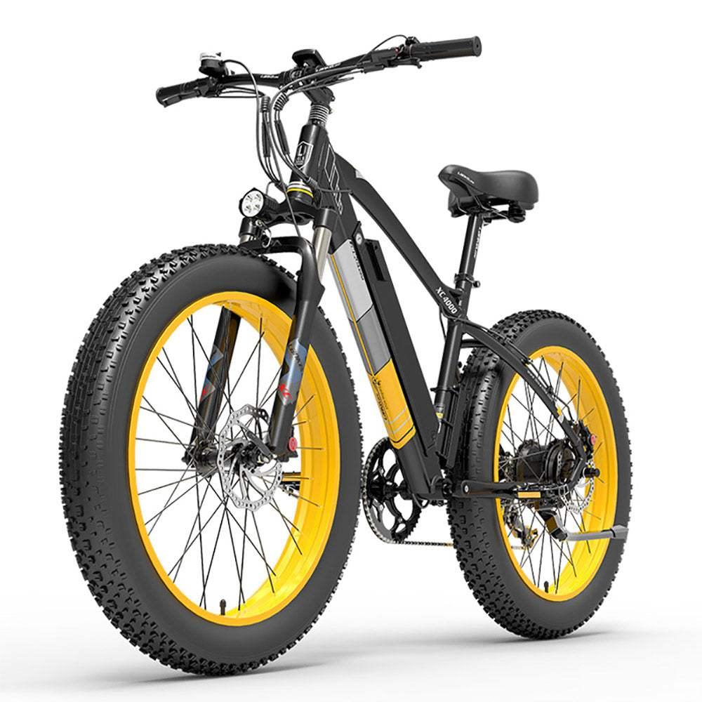 LANKELEISI XC4000 | Vélo électrique Fat Bike 26" | 1000W | V-max 25 km/h | 105 km d’autonomie - Nova Bikes