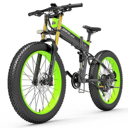 LANKELEISI XT750 PLUS | Vélo électrique VTT 26" Fat Bike | 1000W | V-max 25 km/h | Autonomie 120 km - Nova Bikes