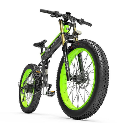LANKELEISI XT750 PLUS | Vélo électrique VTT 26" Fat Bike | 1000W | V-max 25 km/h | Autonomie 120 km - Nova Bikes